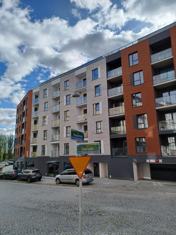 Centrum Apartament Z Parkingiem Szczecin Kültér fotó
